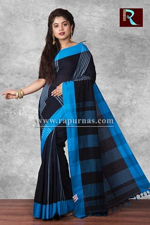 Pure Cotton Handloom Saree with an elegance