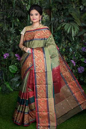 Cotton Handloom Saree