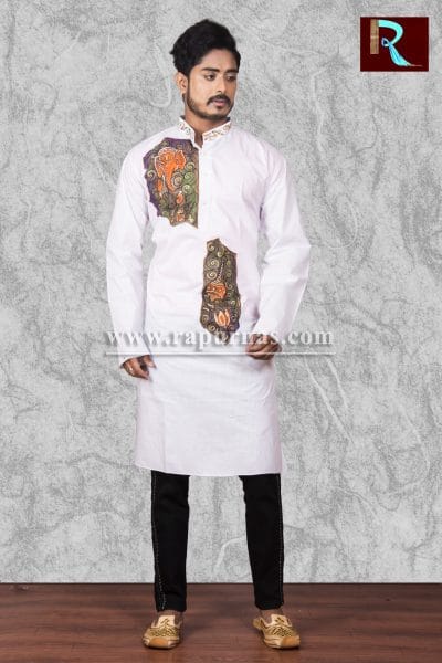 Cotton Kurta with exquisite painting