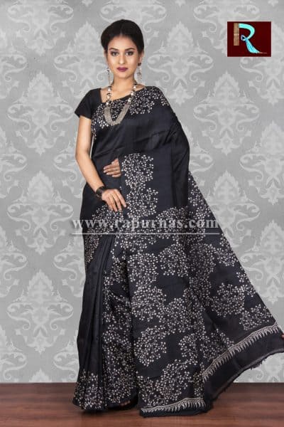Pure Silk Saree with awesome design